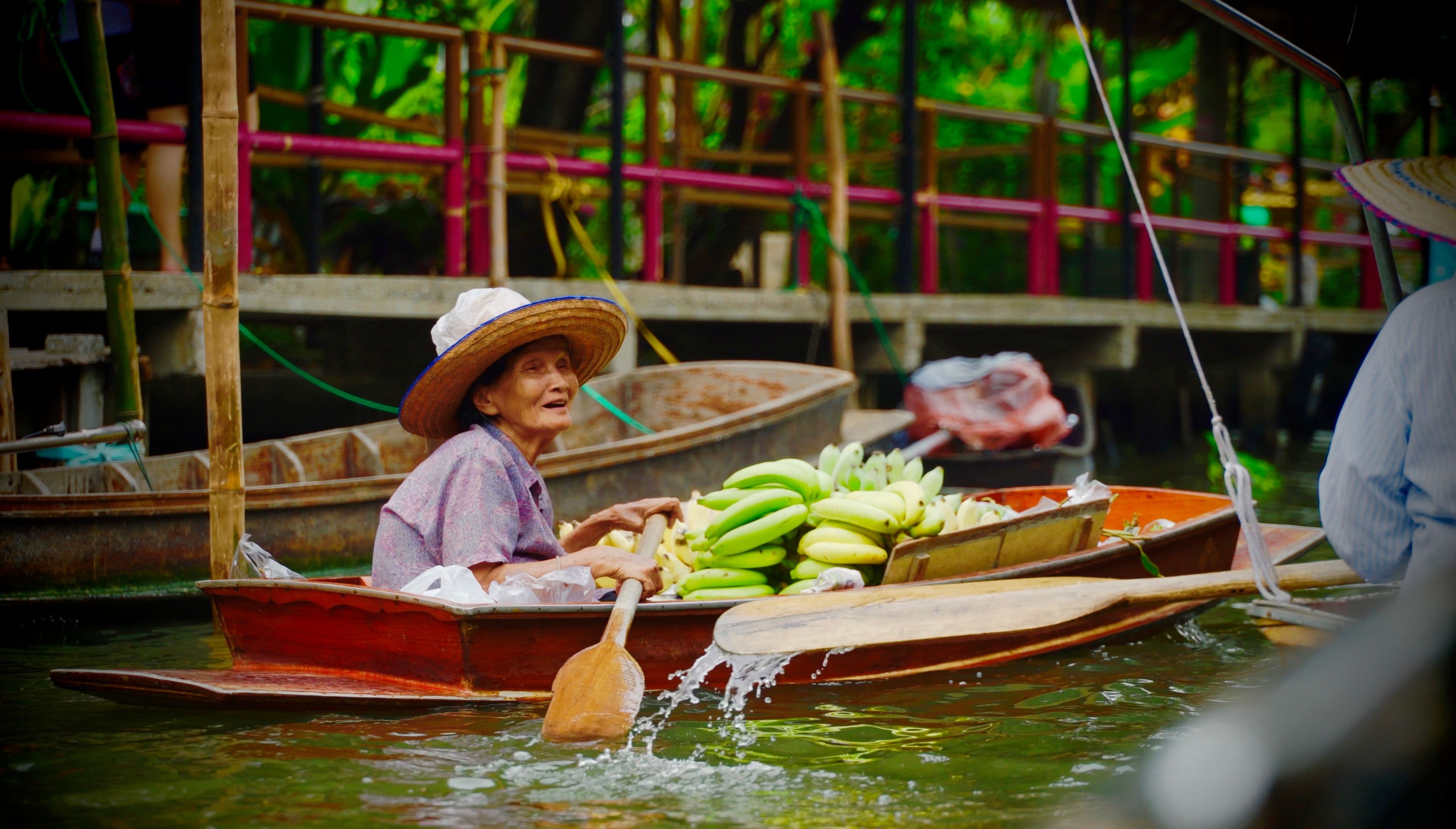 marché flottant