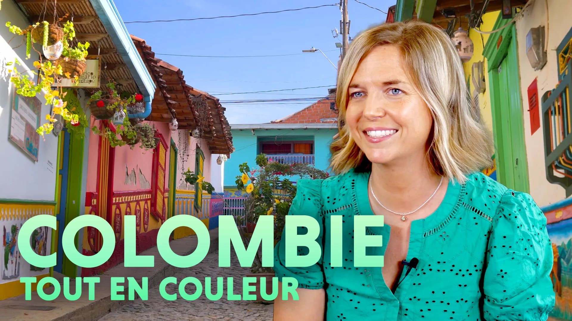 Julie Corbeil présente son film Colombie tout en couleur