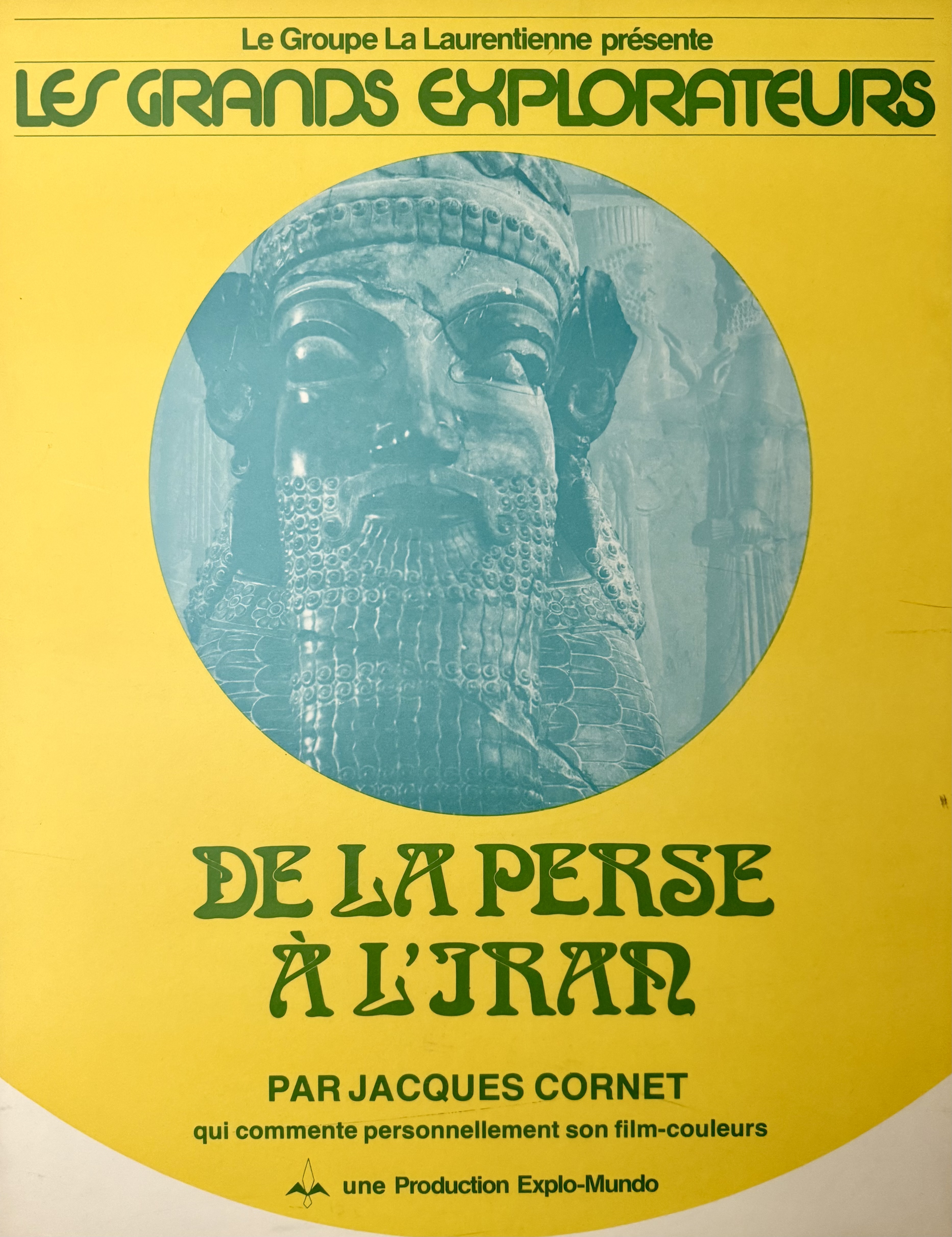 Affiche — De la Perse à l'Iran, au royaume du Chah
