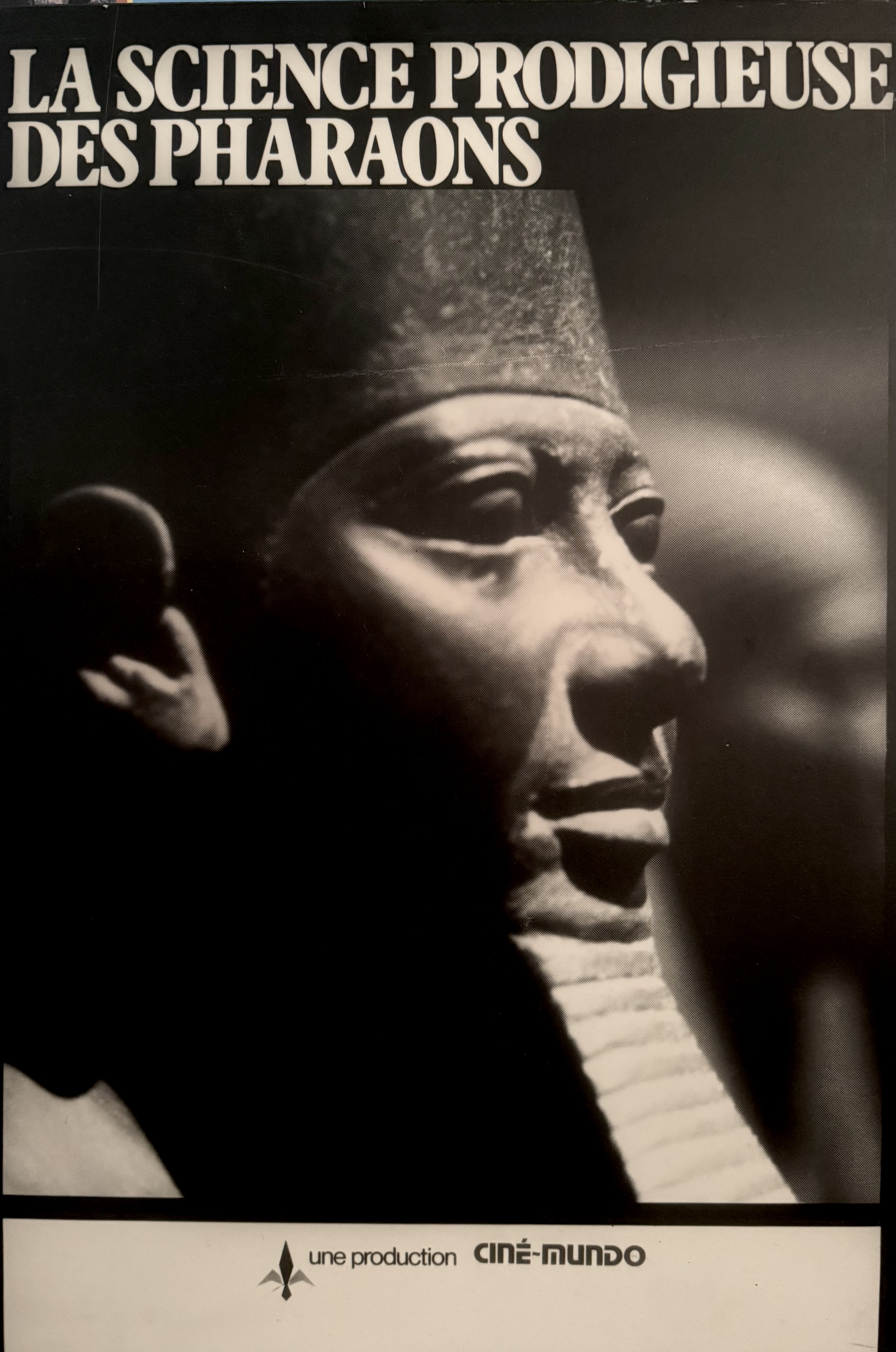 Affiche — La science prodigieuse des pharaons