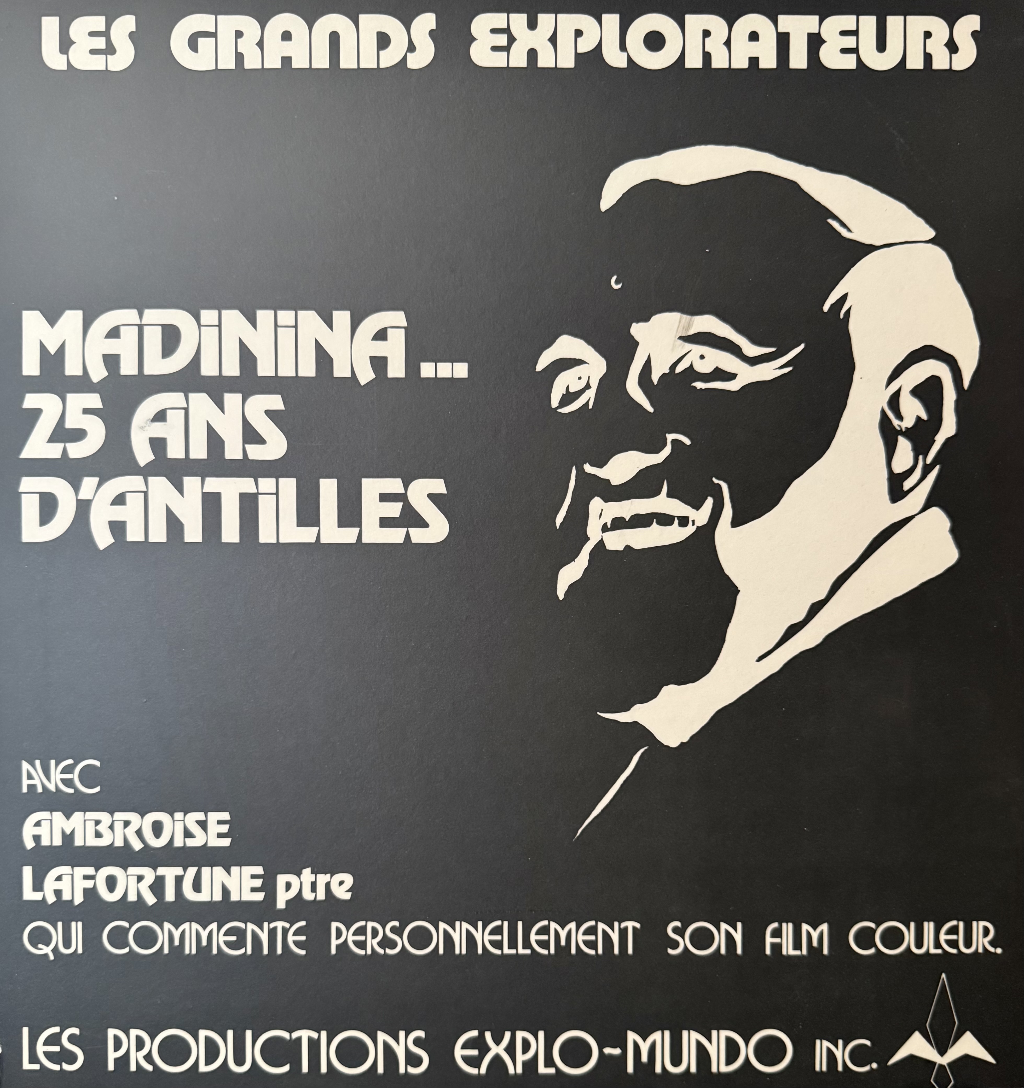 Affiche — Madinina… 25 ans d'Antilles
