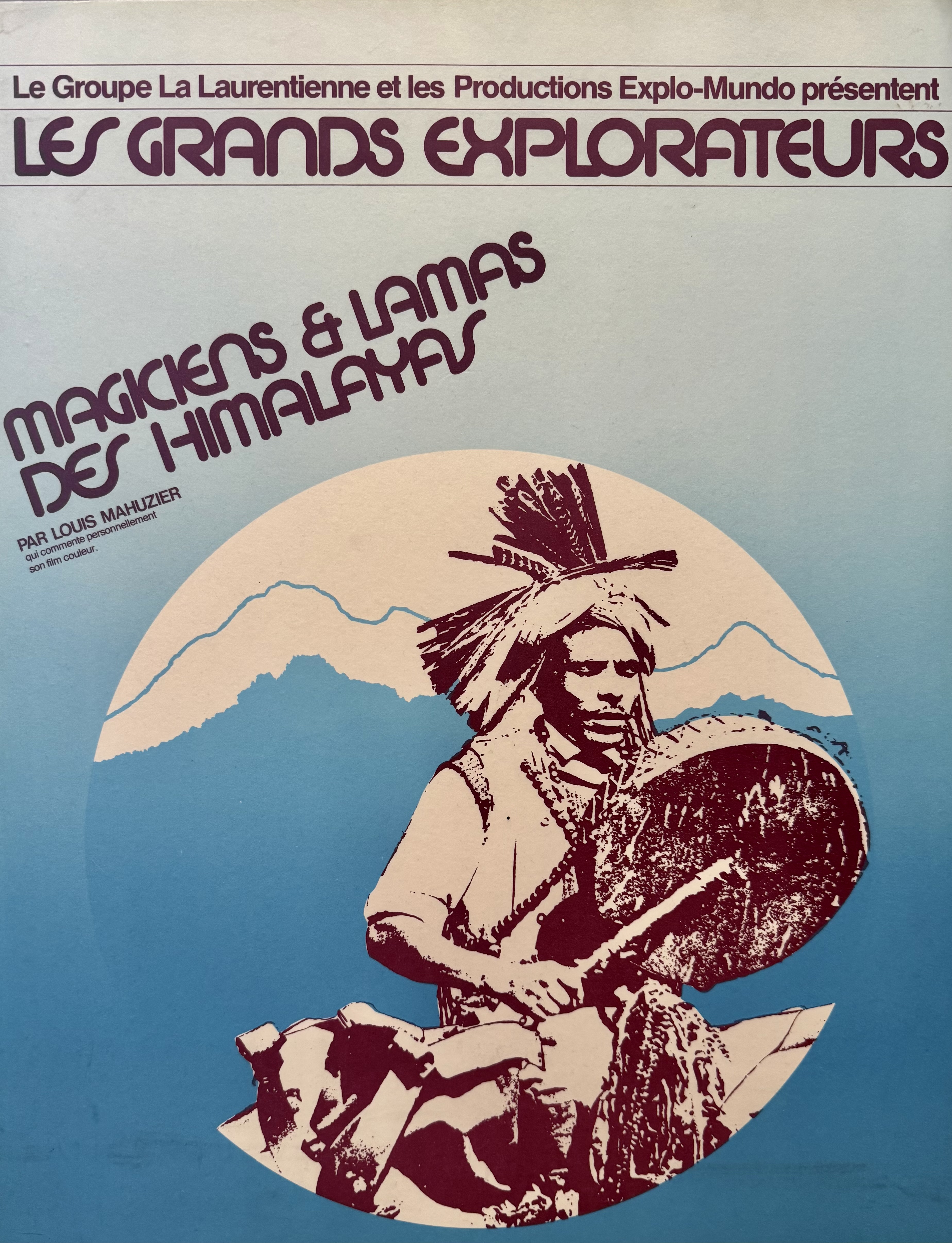 Affiche — Magiciens et lama de l'Himalaya