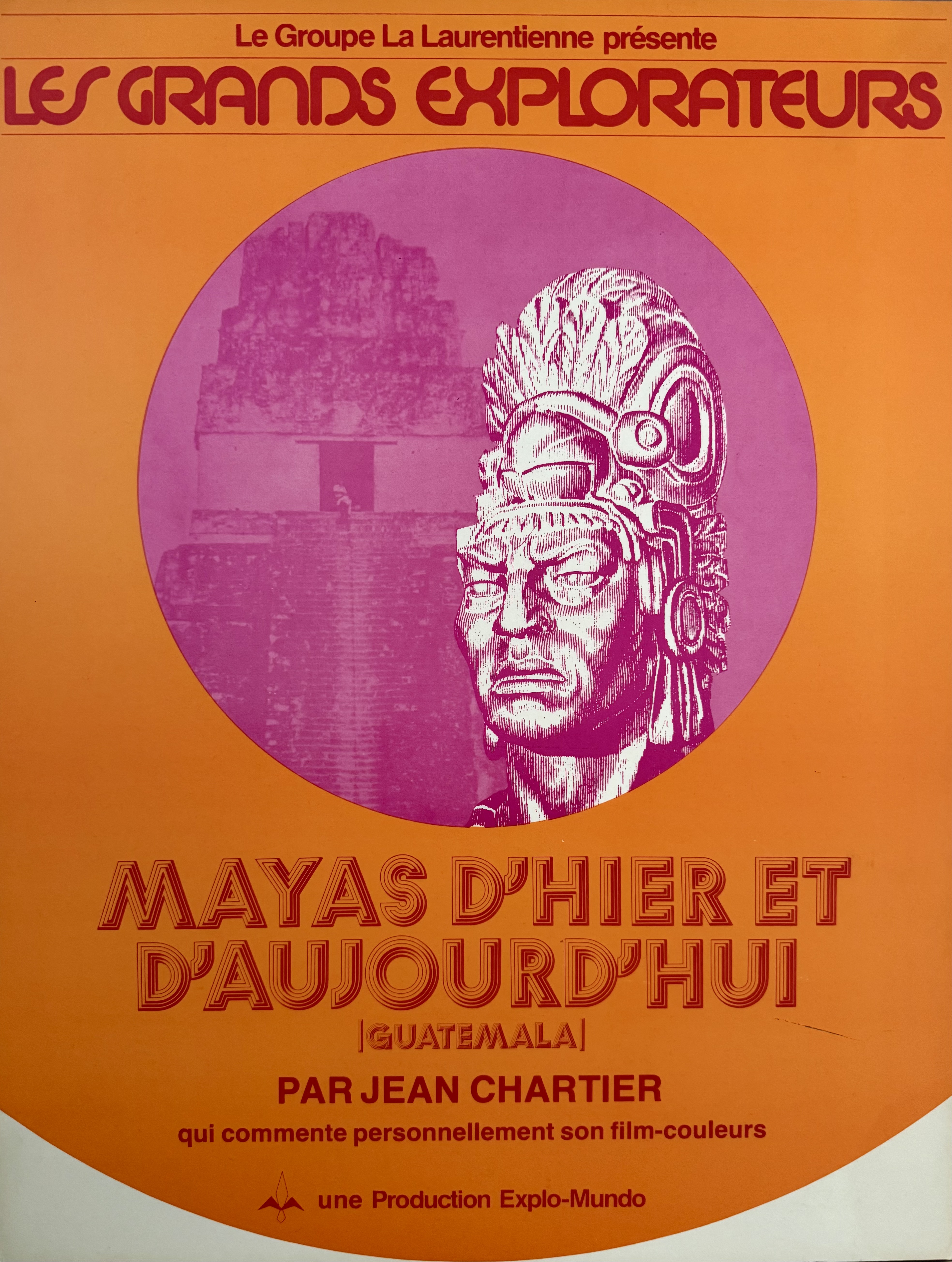 Affiche — Mayas d'hier et d'aujourd'hui